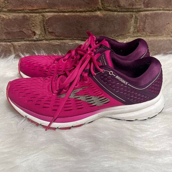 Brooks Ravenna 9 Womens Running Shoes - US 9 B Pink / Purple - Picture 3 of 10